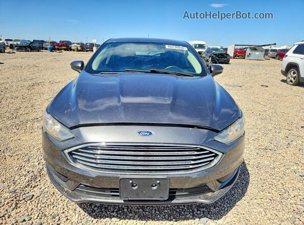 3FA6P0HD0JR231873 2018 FORD FUSION Charcoal Vista frontal