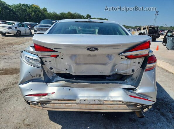 3FA6P0HD0KR239487 2019 FORD FUSION Silver უკანა ხედი