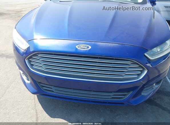 3FA6P0HD1GR402865 2016 FORD FUSION Blue Widok z przodu