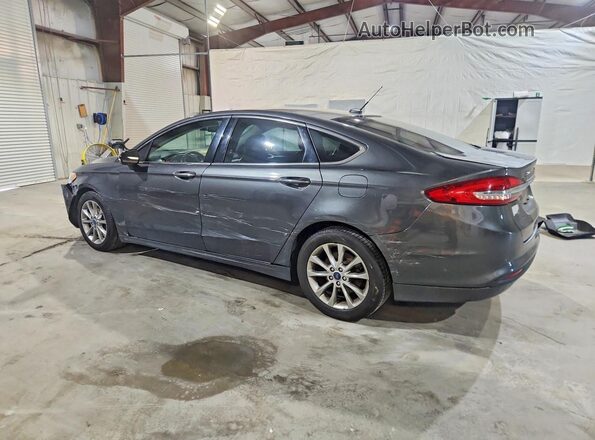 3FA6P0HD1HR165800 2017 FORD FUSION Gray Tył lewy