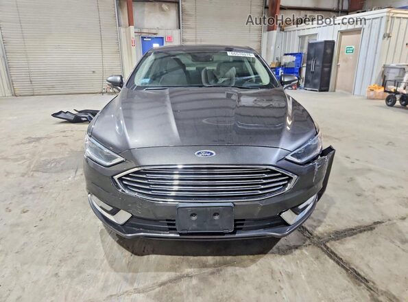 3FA6P0HD1HR165800 2017 FORD FUSION Gray Widok z przodu