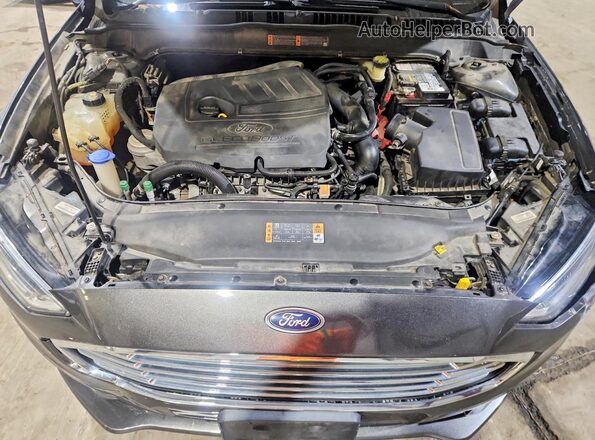 3FA6P0HD1HR165800 2017 FORD FUSION Gray Widok wnętrza z tyłu