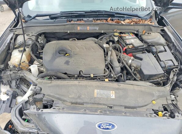 3FA6P0HD1JR170999 2018 FORD FUSION Серебряный Вид задней части салона