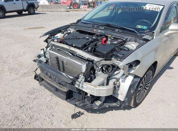 3FA6P0HD1JR239187 2018 FORD FUSION Бежевый Вид спереди
