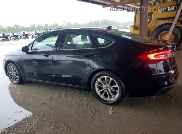 3FA6P0HD1KR160975 2019 FORD FUSION Черный Задняя левая четверть