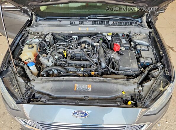 3FA6P0HD1LR241685 2020 FORD FUSION Gray Vista interior trasera
