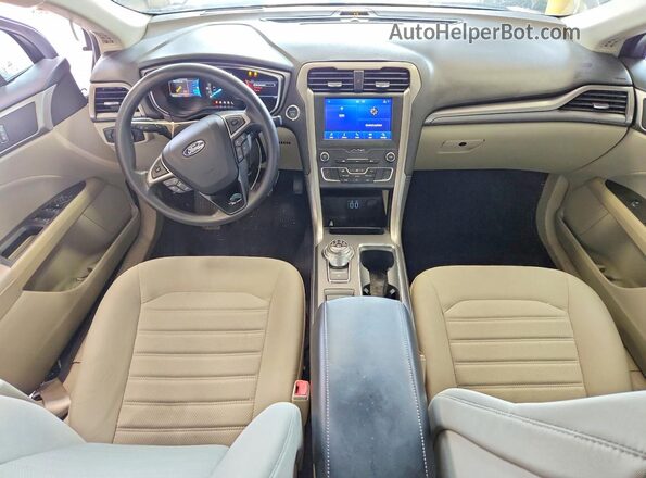 3FA6P0HD1LR241685 2020 FORD FUSION Gray Vista del salpicadero