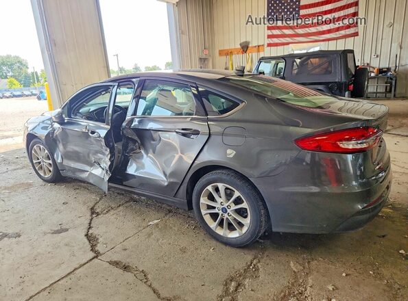 3FA6P0HD1LR241685 2020 FORD FUSION Gray Trasero izquierdo