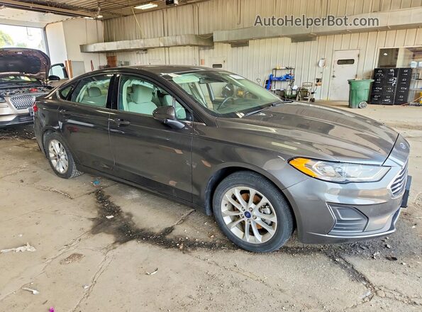3FA6P0HD1LR241685 2020 FORD FUSION Gray Delantero derecho