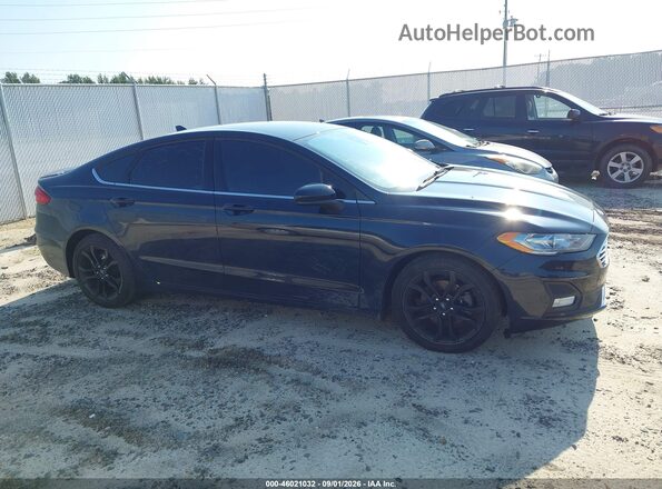 3FA6P0HD2LR184316 2020 FORD FUSION Blue Widok wnętrza z tyłu