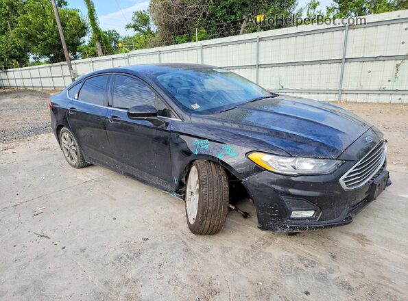 3FA6P0HD2LR185336 2020 FORD FUSION Black Առջևի աջ