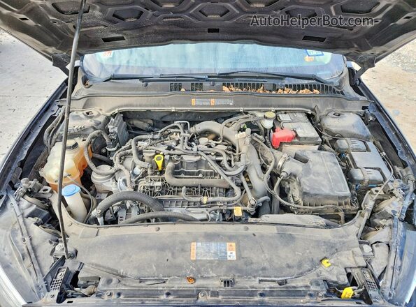 3FA6P0HD2LR185336 2020 FORD FUSION Black Սալոնի հետևի տեսք