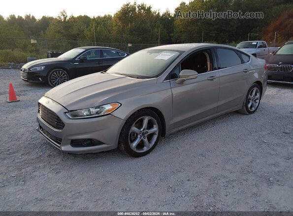 3FA6P0HD3GR136121 2016 FORD FUSION Tan Front left