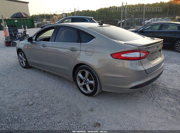 3FA6P0HD3GR136121 2016 FORD FUSION Tan Rear left