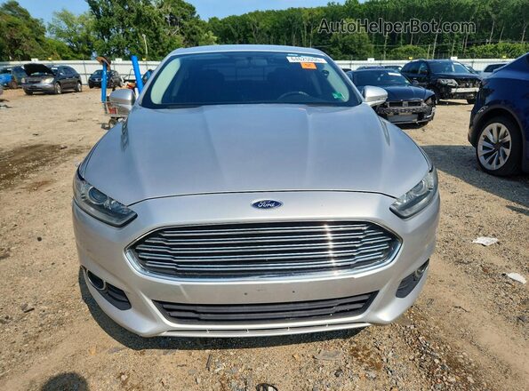 3FA6P0HD3GR390279 2016 FORD FUSION Silver წინა ხედი