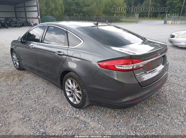 3FA6P0HD3HR290619 2017 FORD FUSION Gray Tył lewy