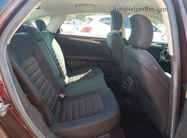 3FA6P0HD3JR203825 2018 FORD FUSION Фиолетовый Вид задних сидений