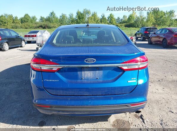 3FA6P0HD3JR228336 2018 FORD FUSION Blue 