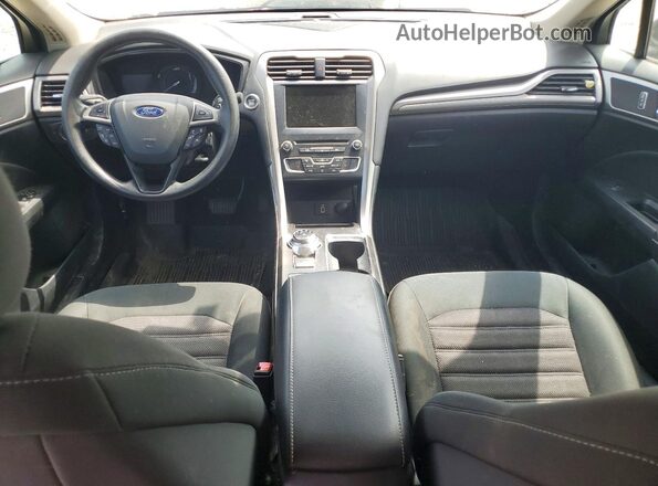 3FA6P0HD3JR277262 2018 FORD FUSION Черный Вид панели приборов