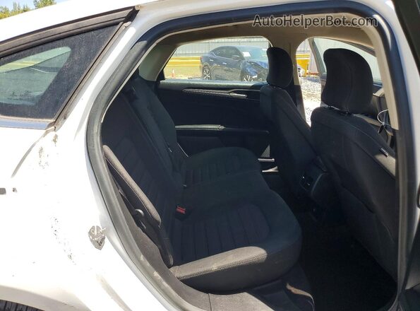 3FA6P0HD3KR267316 2019 FORD FUSION Белый Вид задних сидений