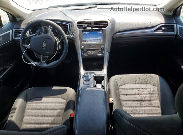 3FA6P0HD3KR267316 2019 FORD FUSION Белый Вид панели приборов