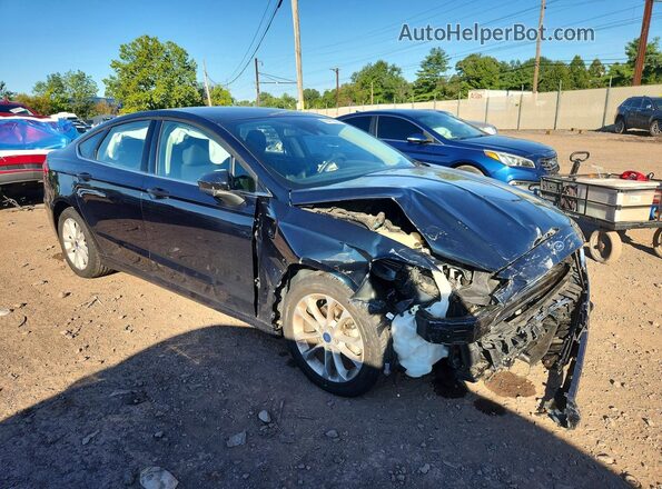 3FA6P0HD3LR142740 2020 FORD FUSION Blue Առջևի աջ