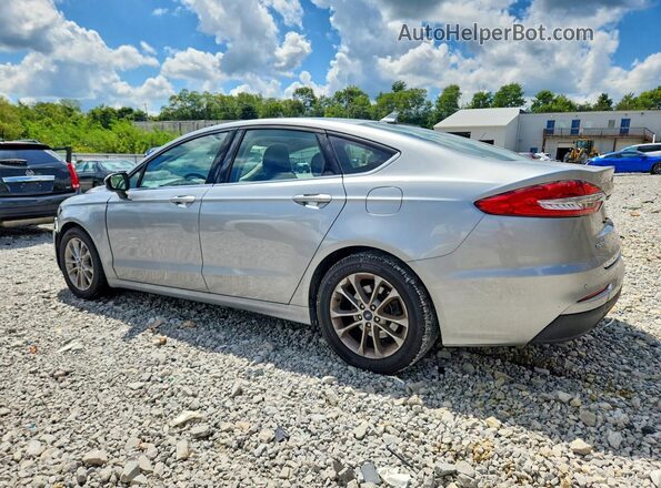 3FA6P0HD3LR145198 2020 FORD FUSION Silver Trasero izquierdo