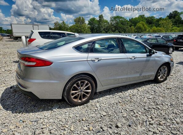 3FA6P0HD3LR145198 2020 FORD FUSION Silver Trasero derecho