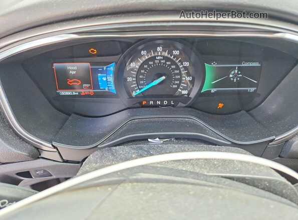 3FA6P0HD3LR145198 2020 FORD FUSION Silver Vista del cuadro de instrumentos