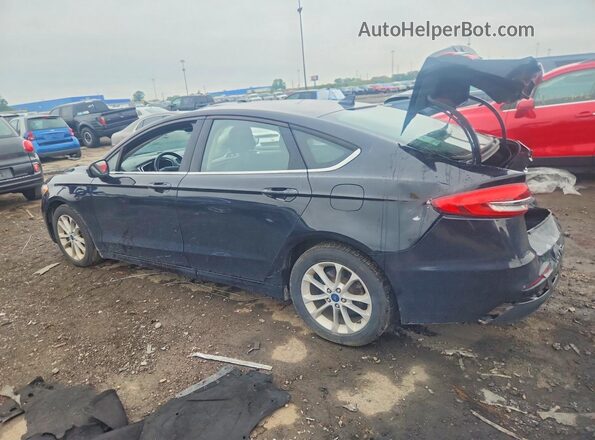 3FA6P0HD4LR145923 2020 FORD FUSION Black Задня ліва чверть