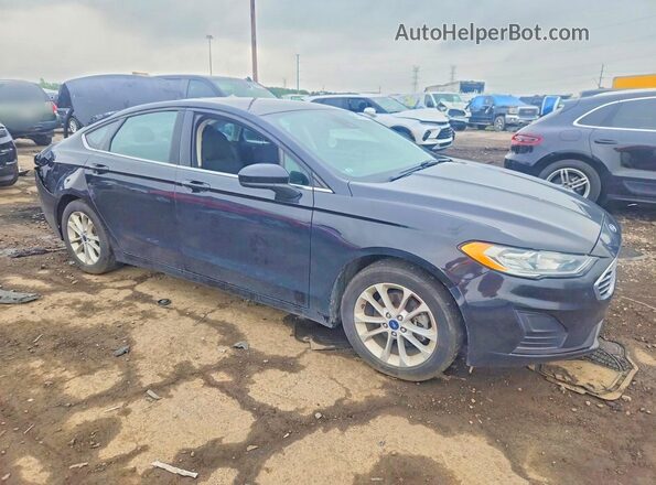 3FA6P0HD4LR145923 2020 FORD FUSION Black Передня права чверть
