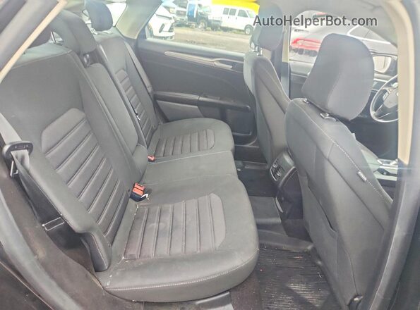 3FA6P0HD4LR145923 2020 FORD FUSION Black Вид задніх сидінь