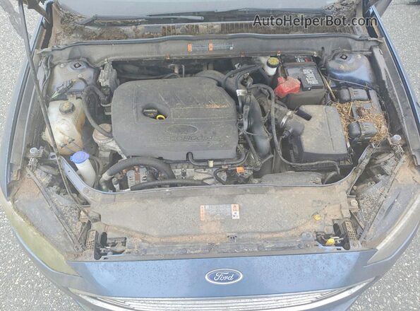 3FA6P0HD5JR210033 2018 FORD FUSION Gray Vista interior trasera