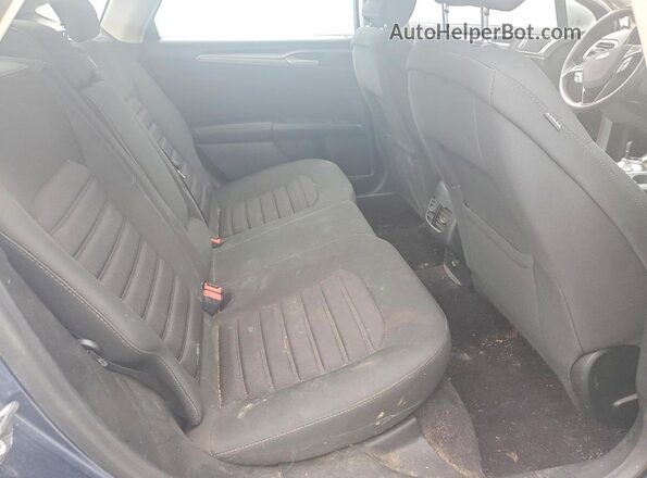 3FA6P0HD5JR210033 2018 FORD FUSION Gray Vista de los asientos traseros