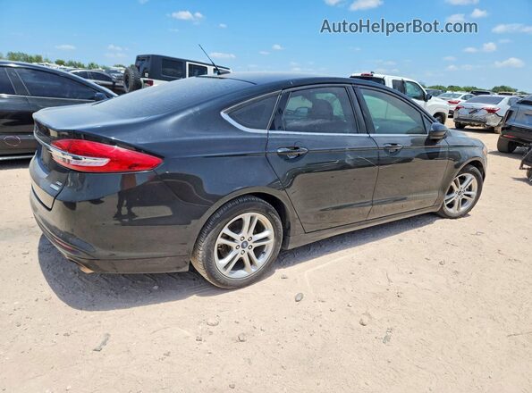 3FA6P0HD6JR166754 2018 FORD FUSION Black Հետևի աջ