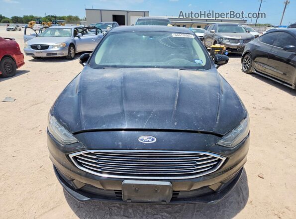 3FA6P0HD6JR166754 2018 FORD FUSION Black Դիմացի տեսք