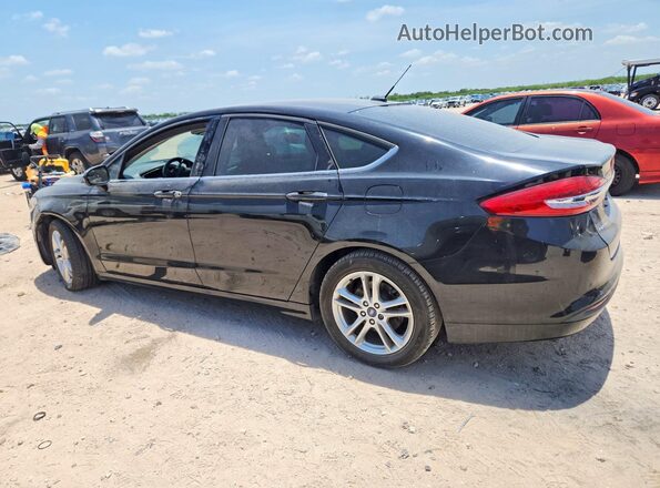 3FA6P0HD6JR166754 2018 FORD FUSION Black Հետևի ձախ