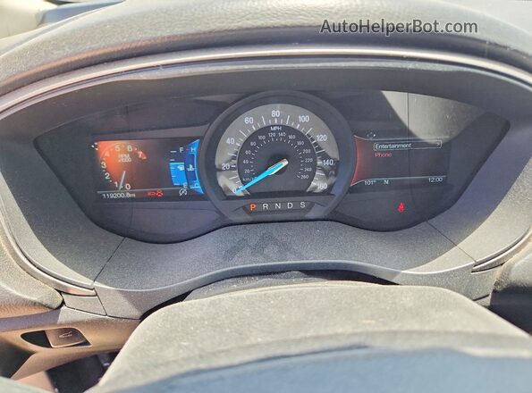 3FA6P0HD6JR166754 2018 FORD FUSION Black Սարքավորումների վահանակի տեսք
