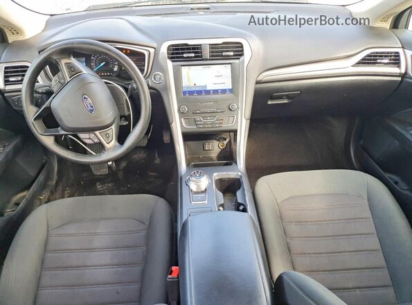 3FA6P0HD6LR219181 2020 FORD FUSION Silver Widok deski rozdzielczej