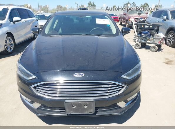 3FA6P0HD7HR138990 2017 FORD FUSION Black Vista del cuadro de instrumentos