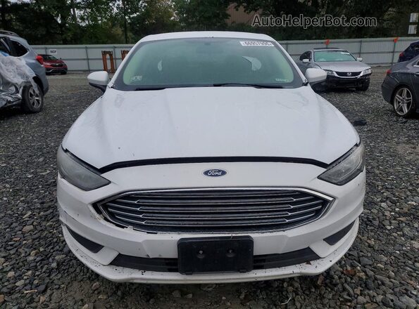 3FA6P0HD7JR216075 2018 FORD FUSION White Vista frontal