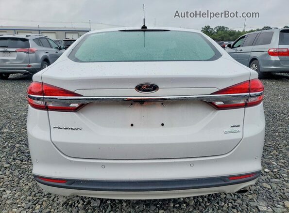 3FA6P0HD7JR216075 2018 FORD FUSION White Vista trasera