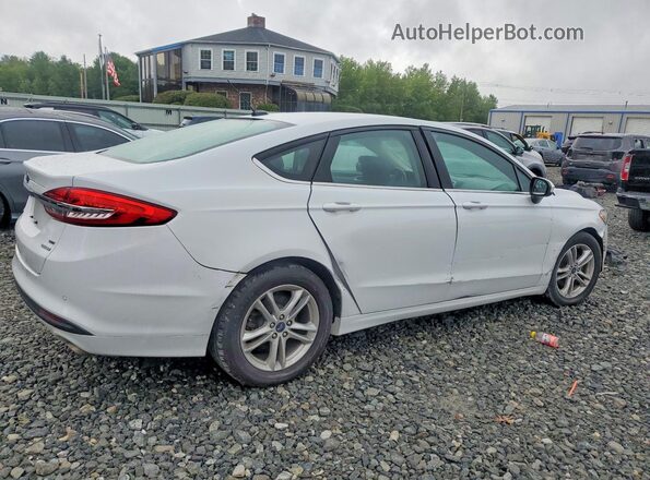 3FA6P0HD7JR216075 2018 FORD FUSION White Trasero derecho