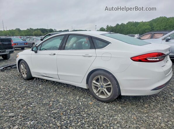 3FA6P0HD7JR216075 2018 FORD FUSION White Trasero izquierdo