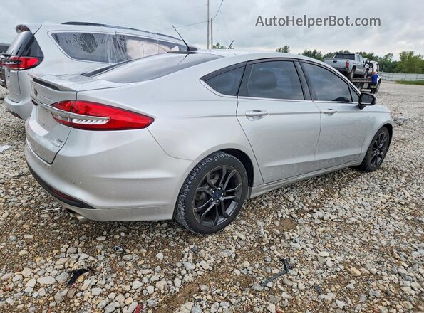 3FA6P0HD7JR256558 2018 FORD FUSION Silver Tył prawy