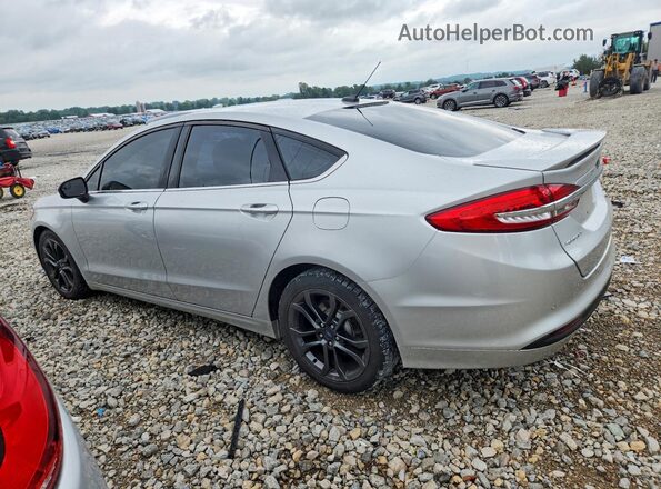 3FA6P0HD7JR256558 2018 FORD FUSION Silver Tył lewy