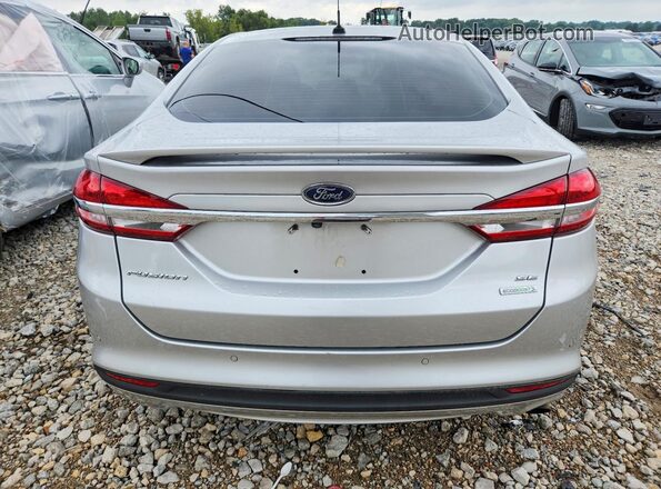 3FA6P0HD7JR256558 2018 FORD FUSION Silver Widok z tyłu