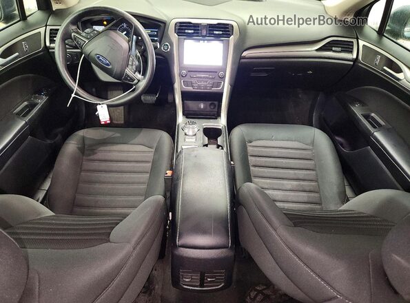 3FA6P0HD7JR258682 2018 FORD FUSION Blue Widok deski rozdzielczej