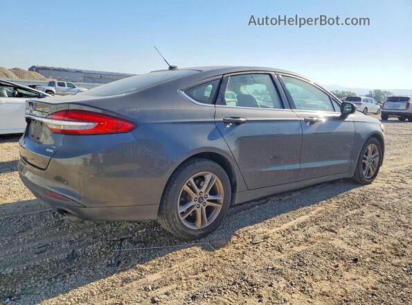 3FA6P0HD7JR259718 2018 FORD FUSION Gray Tył prawy
