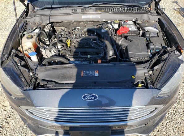 3FA6P0HD7JR259718 2018 FORD FUSION Gray Widok wnętrza z tyłu